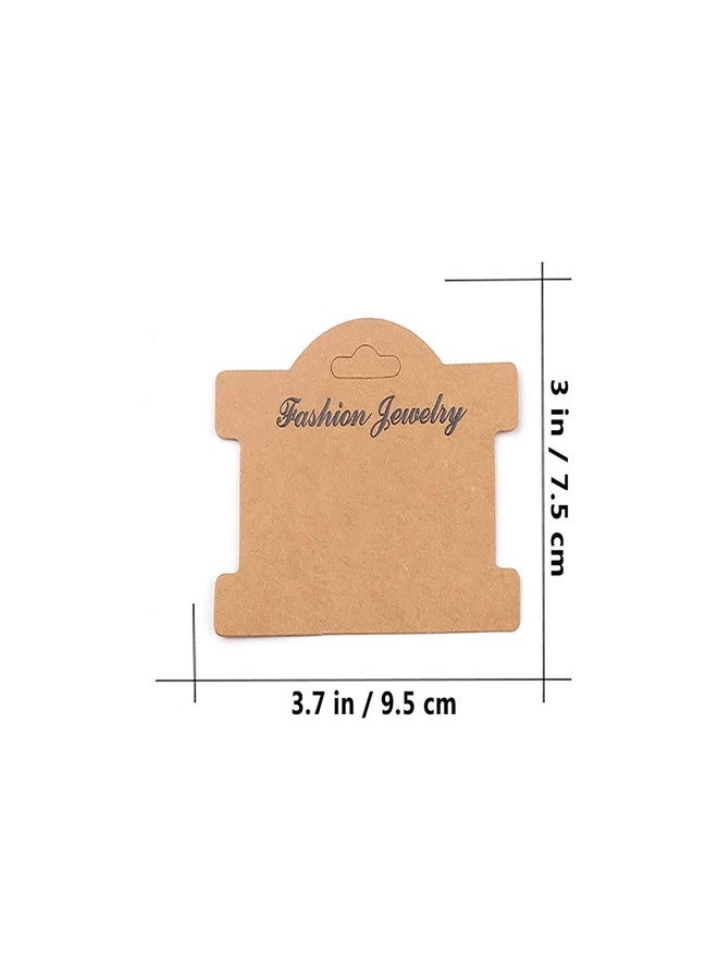 Zenomia Jewellery Display Cards For Necklaces, Bracelets, 50 Pcs, 7 x 9.7 Cms - Image 2
